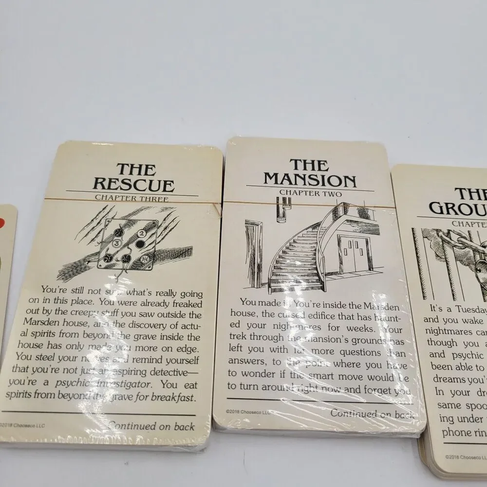 HOUSE of DANGER Choose Your Own Adventure Cooperative Game 100% COMPLETE 2018